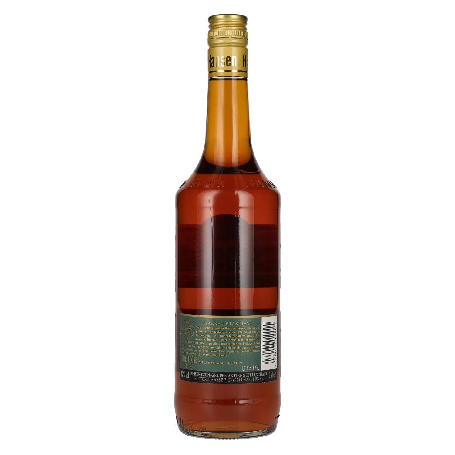 Hansen PRESIDENT 42% Vol. 0.7l