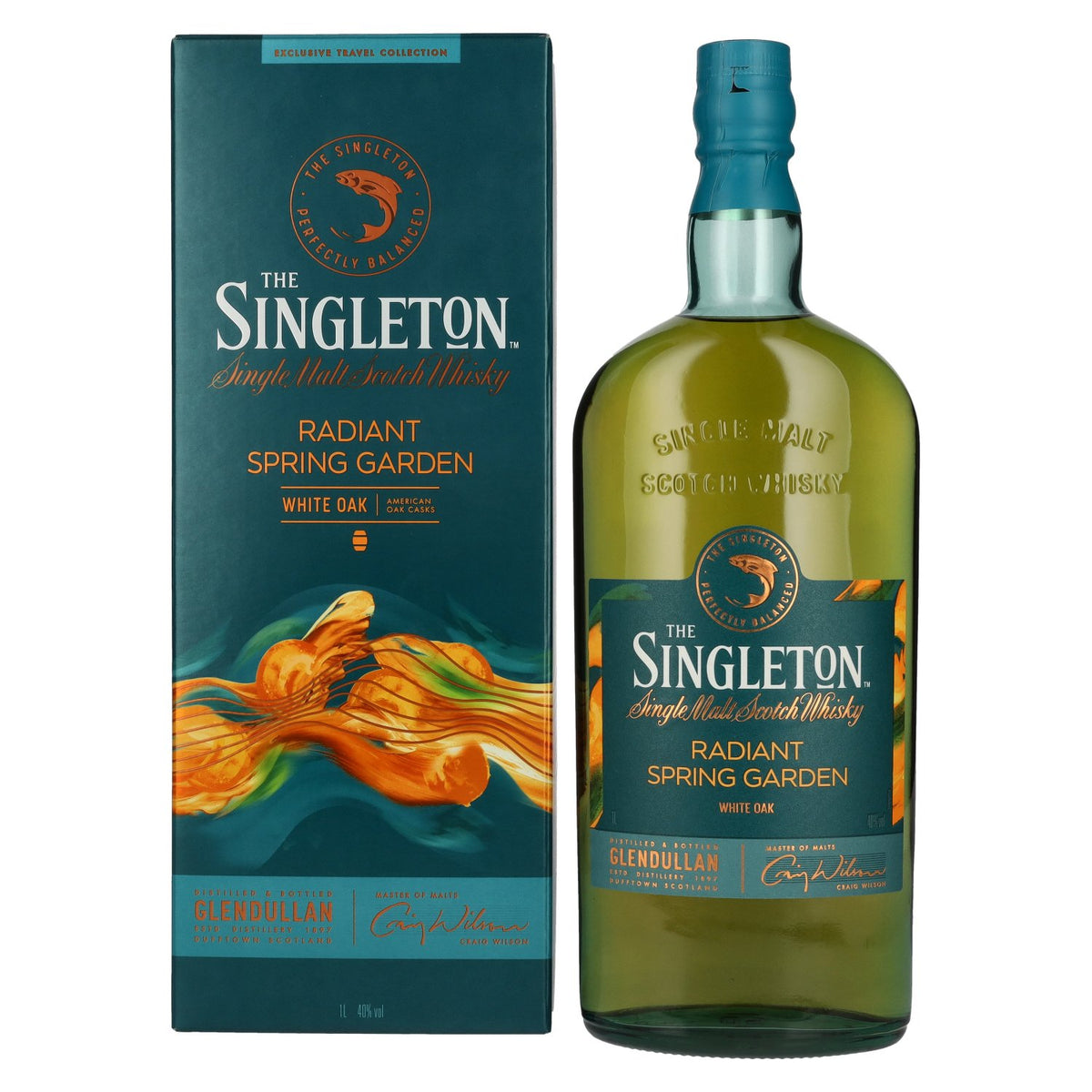 The Singleton Glendullan RADIANT SPRING GARDEN Single Malt Scotch Whisky 40% Vol. 1l in gift box