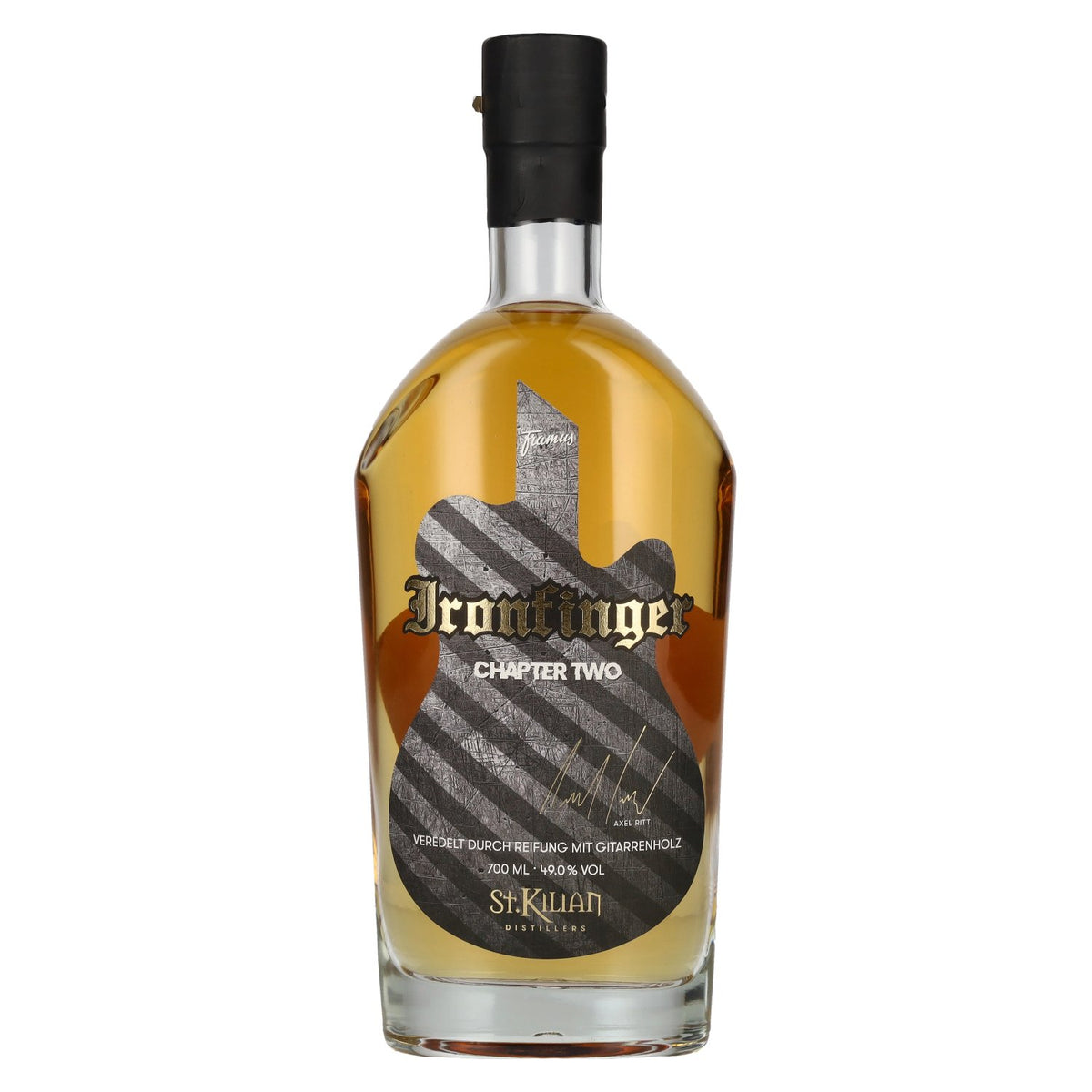 St. Kilian x Framus IRONFINGER Chapter TWO Single Malt Whisky 49% ABV 0.7l