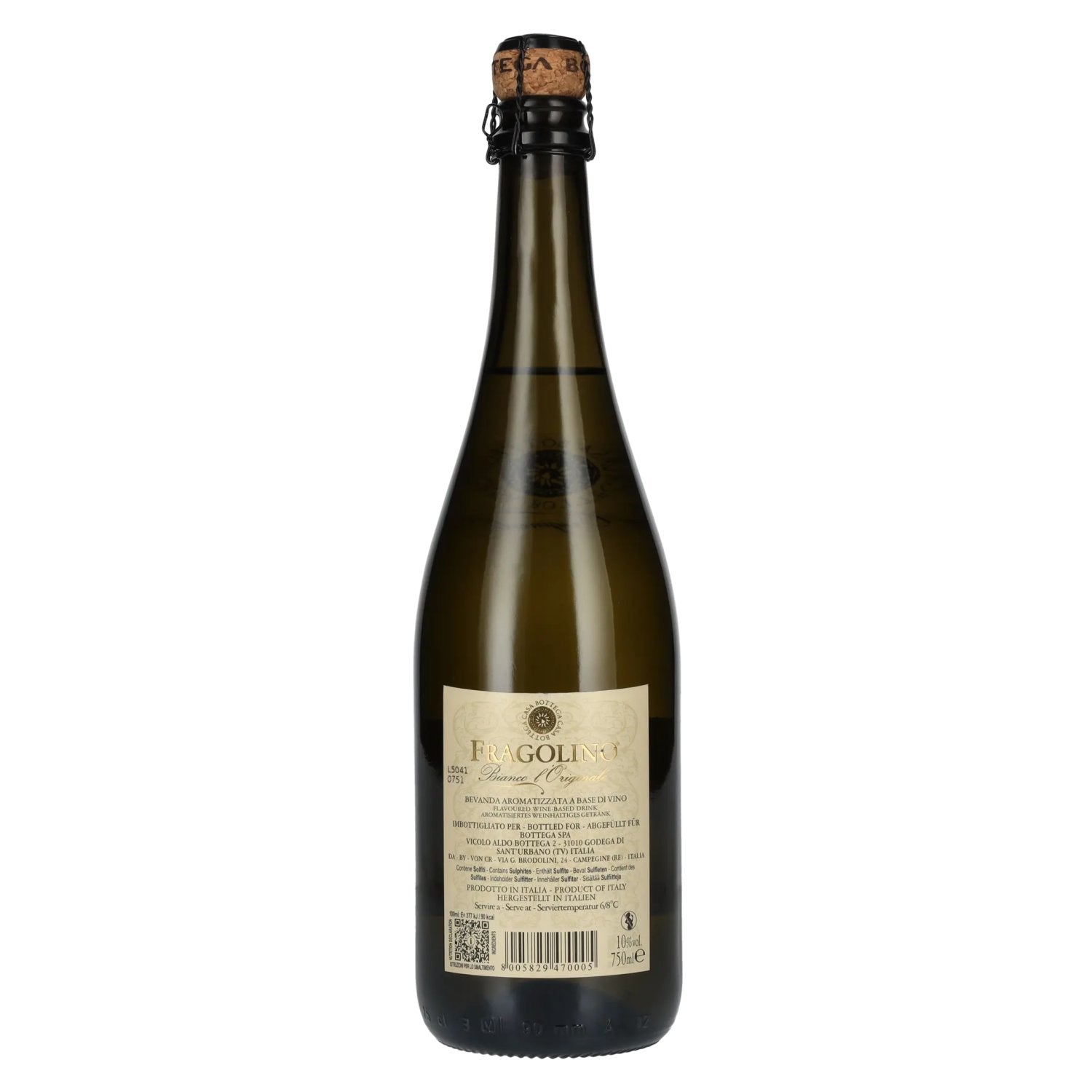 Bottega FRAGOLINO Bianco Country 10% Vol. 0,75l