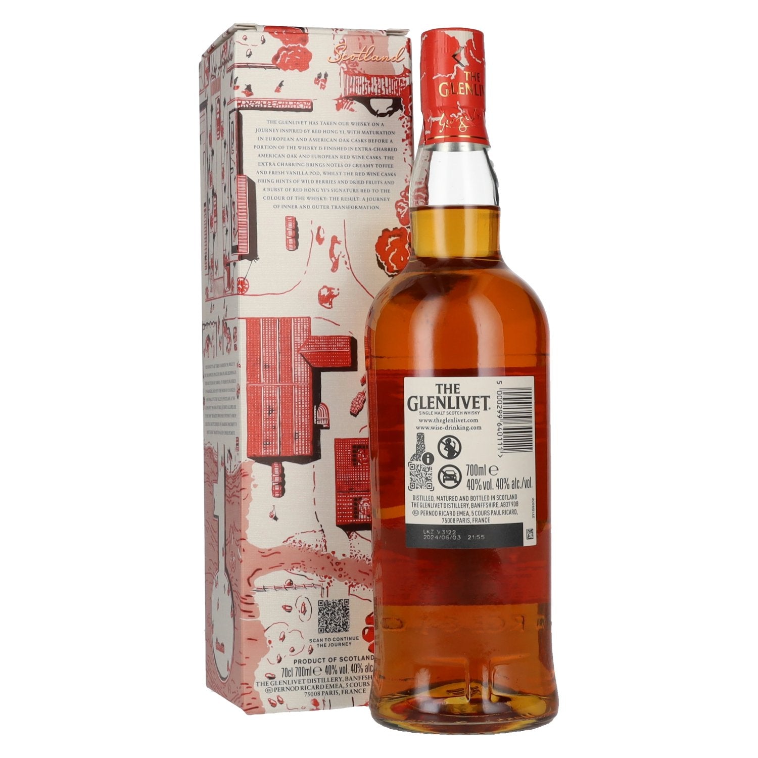 The Glenlivet GROUNDBREAKER COLLECTION Single Malt Whisky 40% Vol. 0,7l in Geschenkbox