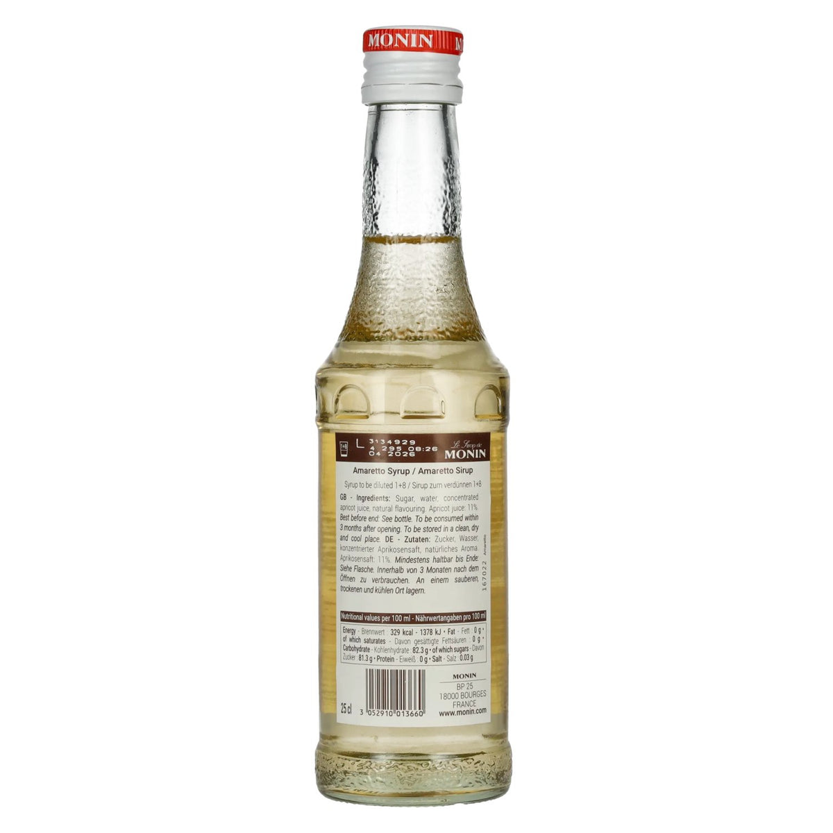 Monin Amaretto Syrup 0.25l