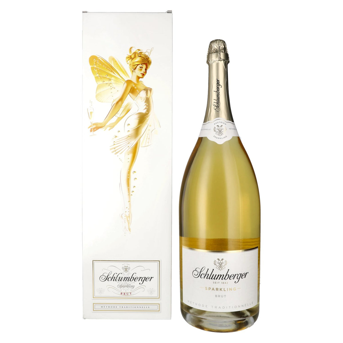 Schlumberger Sparkling Vintage Brut 12% Vol. 6l in gift box
