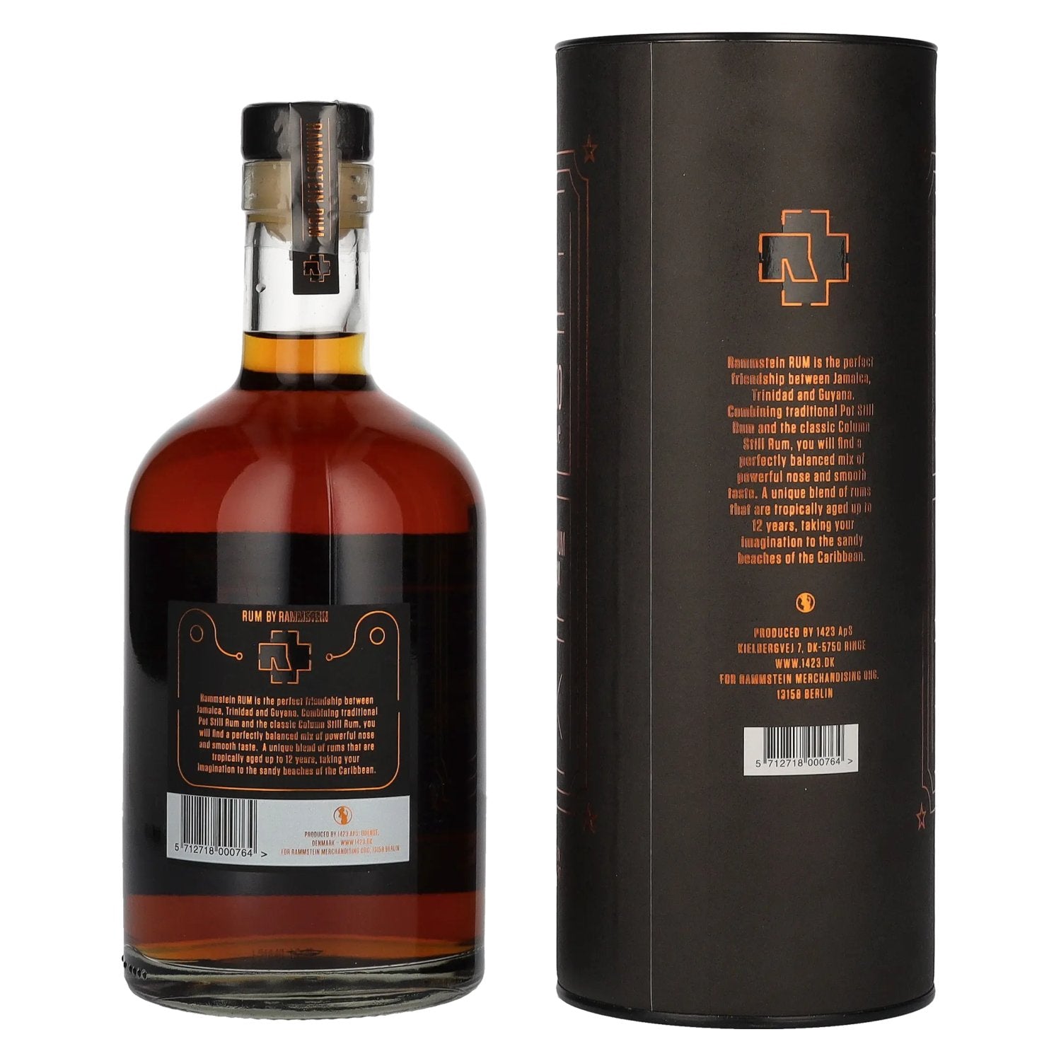 Rammstein Premium Rum 40% Vol. 0,7l in Geschenkbox