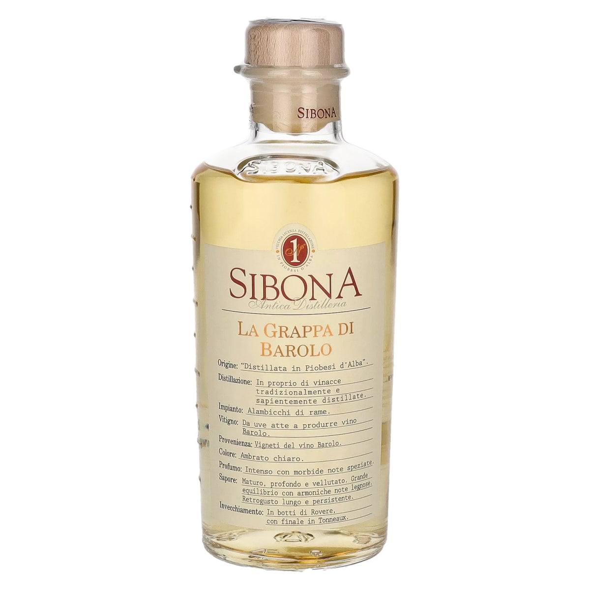 Sibona Barolo Grappa 40% Vol. 0.5L