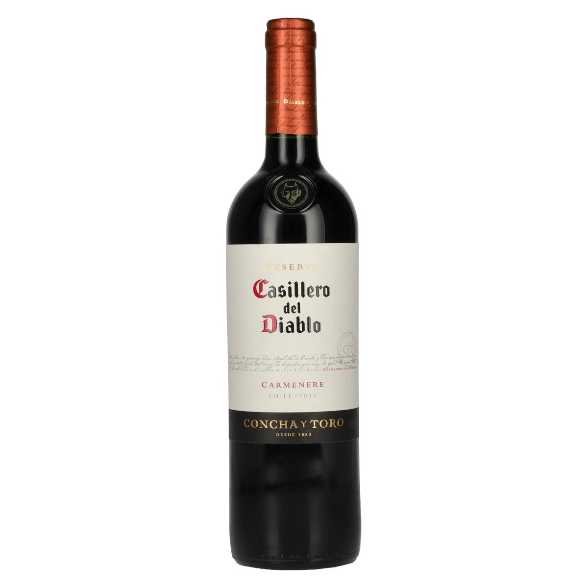 Concha y Toro Casillero del Diablo CARMENERE Reserva 2023 13,5% Vol. 0,75l