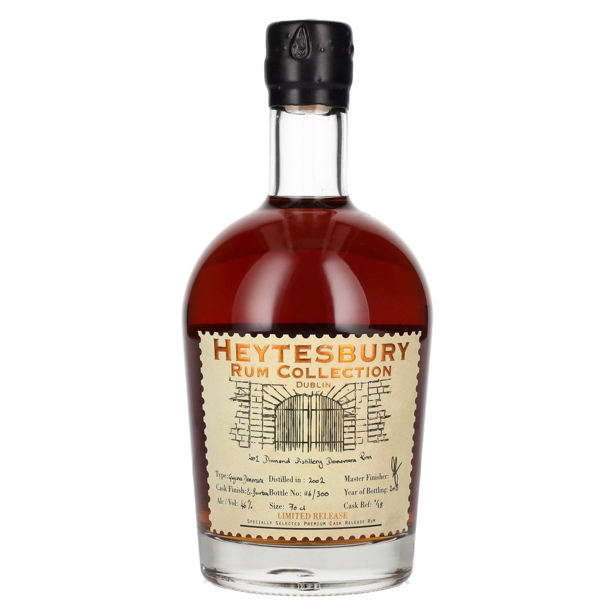 Heytesbury Rum Collection Diamond Distillery Demerara Rum 2002 46% Vol. 0.7l