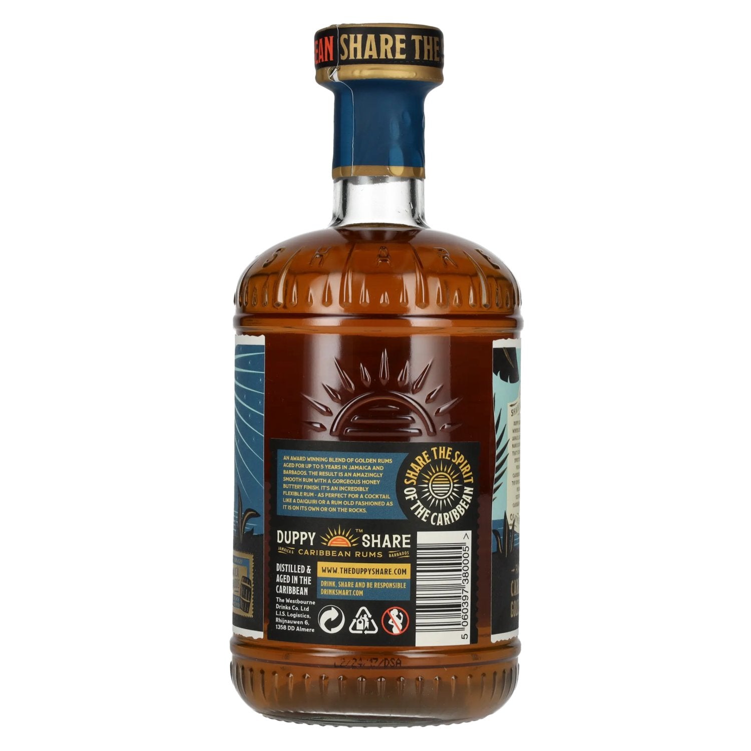 Duppy Share Caribbean Rum 40% Vol. 0,7l