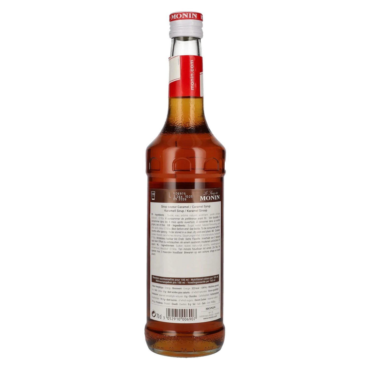 Monin Caramel Syrup 0.7l
