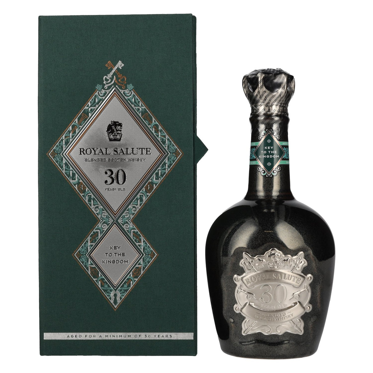 Royal Salute 30 Years Old KEY TO THE KINGDOM Blended Scotch Whisky 40% Vol. 0.5l in Gift Box