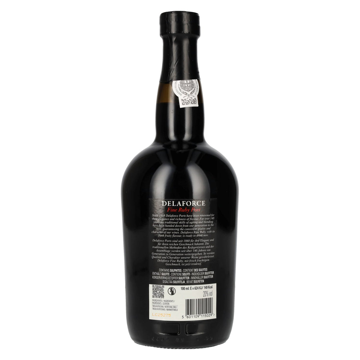 Delaforce Fine Ruby Port 20% Vol. 0,75l