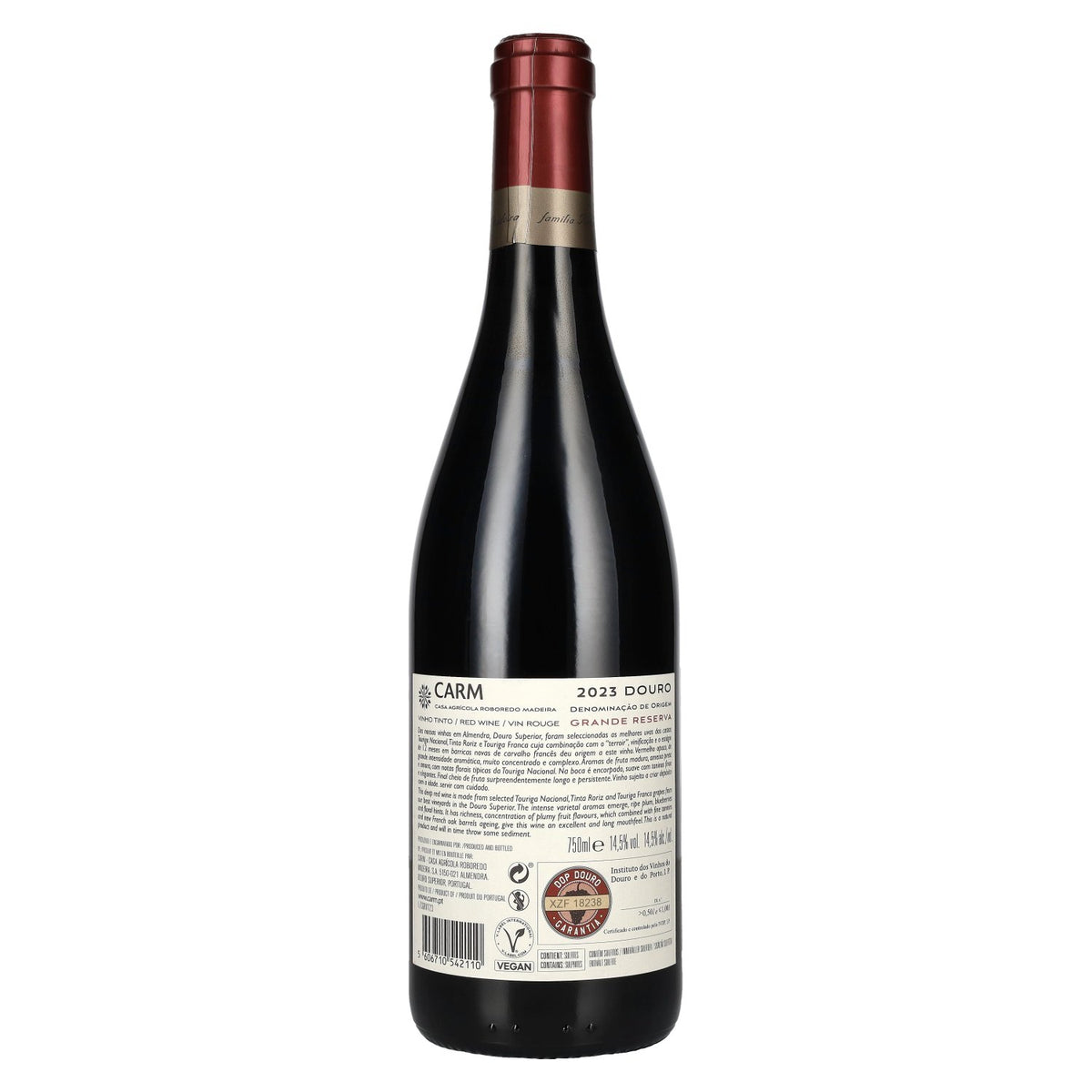 CARM Grande Reserva Red DOP Douro 2023 14.5% ABV 0.75l