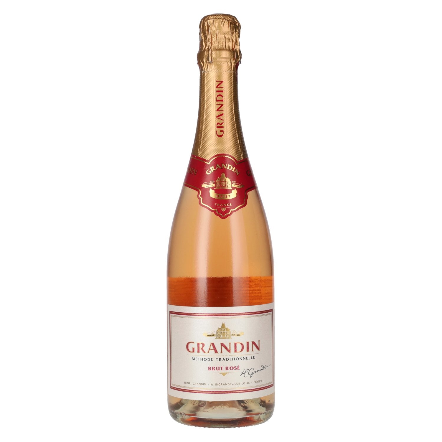 Grandin Brut Rosé Méthode Traditionnelle 12% Vol. 0,75l