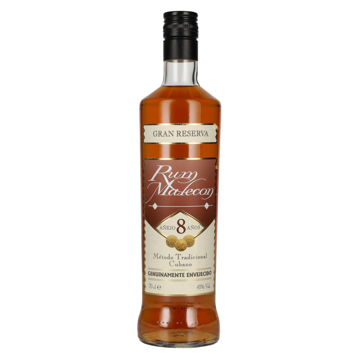 Rum Malecon Añejo 8 Years Gran Reserva 40% Vol. 0.7l
