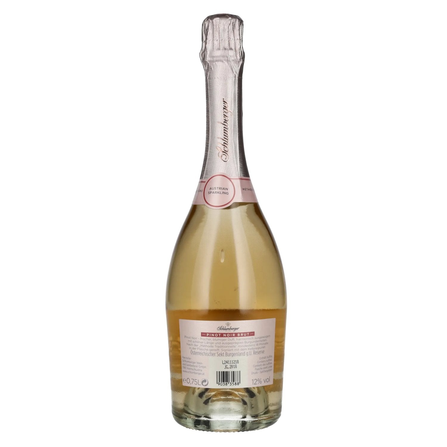 Schlumberger PINOT NOIR Reserve Brut 2022 12% Vol. 0,75l