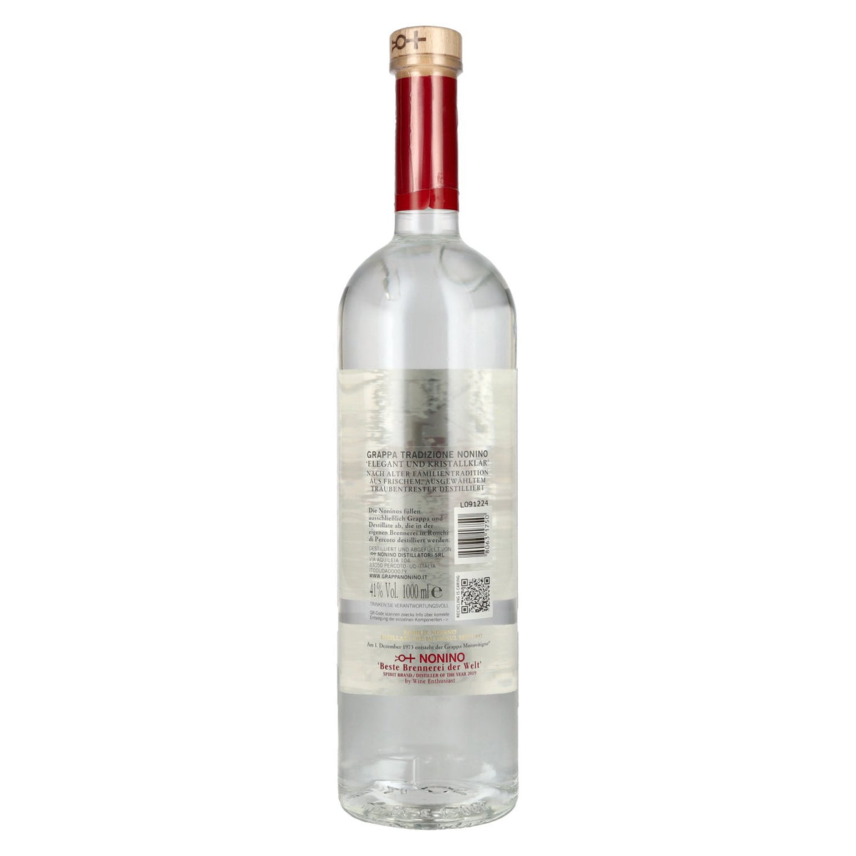 Nonino Grappa Tradizione Selezione Orazio 41% ABV 1 litre