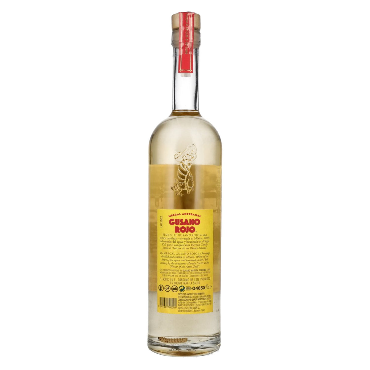 Gusano Rojo Mezcal mit WURM 38% Vol. 0,7l