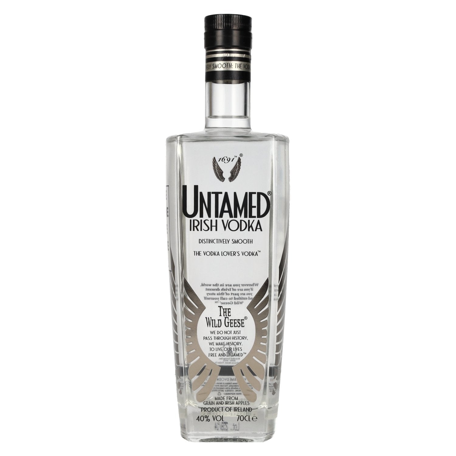 The Wild Geese Irish Vodka Untamed 40% Vol. 0,7l