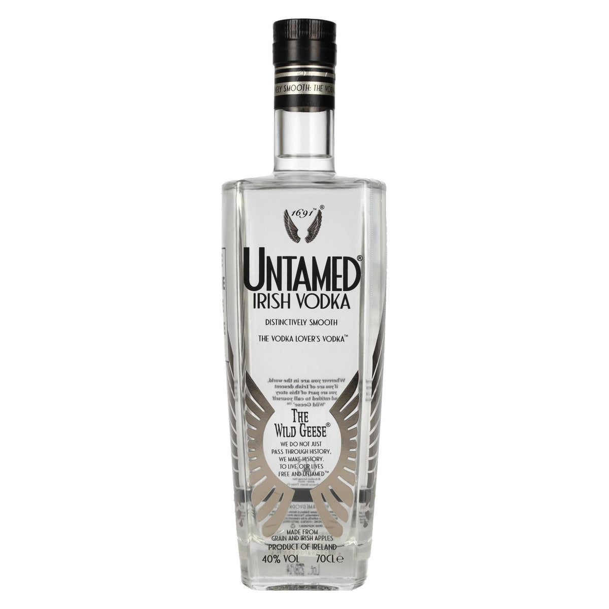 The Wild Geese Irish Vodka Untamed 40% Vol. 0.7l