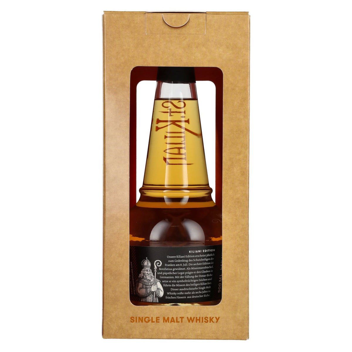 St. Kilian Kiliani Edition BONIFATIUS Single Malt Whisky 46% ABV 0.5l in a gift box