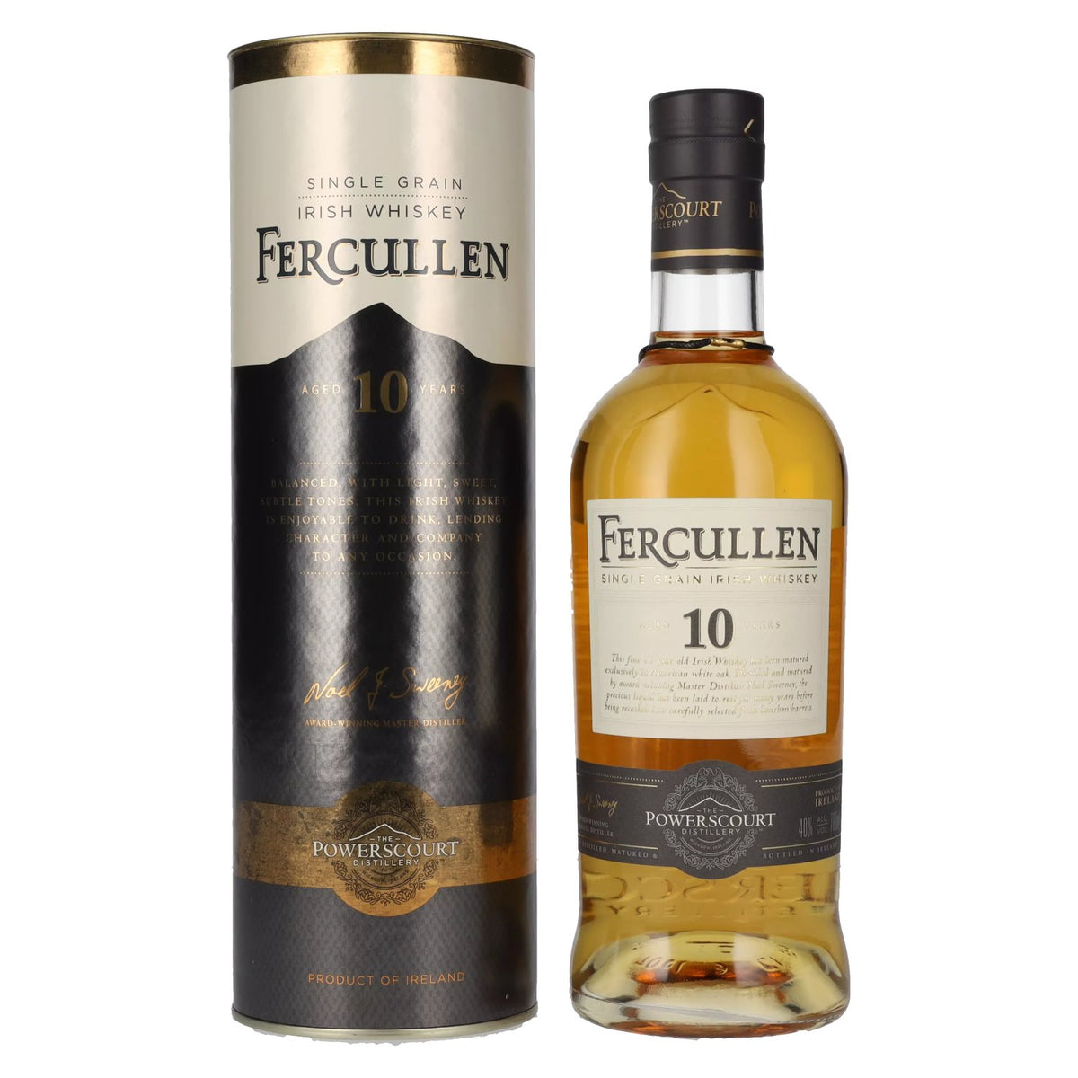 Fercullen 10 Years Old Single Grain Irish Whiskey 40% Vol. 0,7l in Geschenkbox