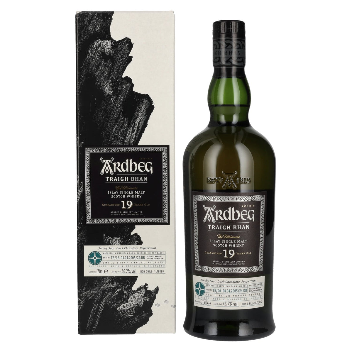 Ardbeg TRAIGH BHAN 19 Years Old Batch No. 6 46.2% Vol. 0.7l in Gift Box