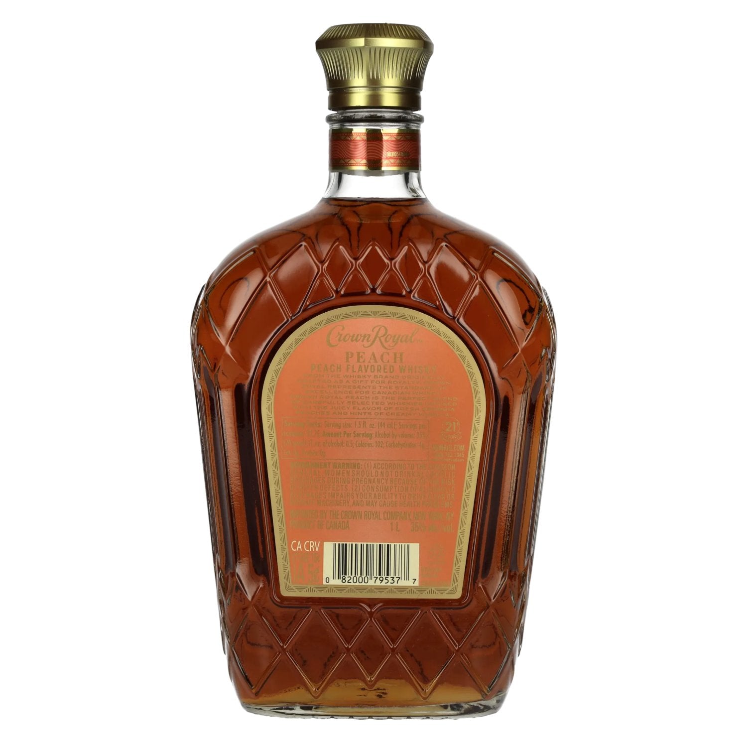 Crown Royal PEACH Flavored Whisky 35% Vol. 1l