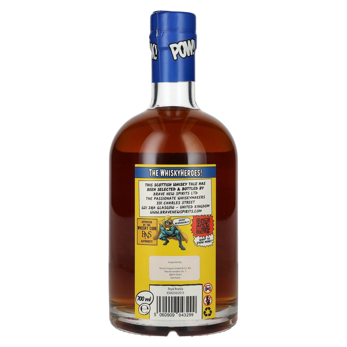 Royal Brackla 9 Years Old A SILENT PURSUIT Highland Single Malt 53.5% Vol. 0.7l