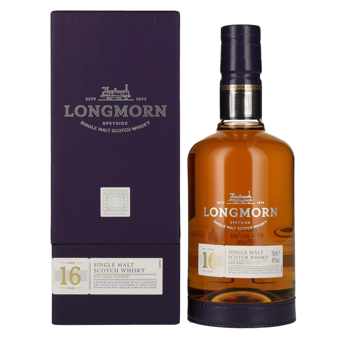 Longmorn 16 Years Old Single Malt Scotch Whisky 48% Vol. 0.7L in Gift Box