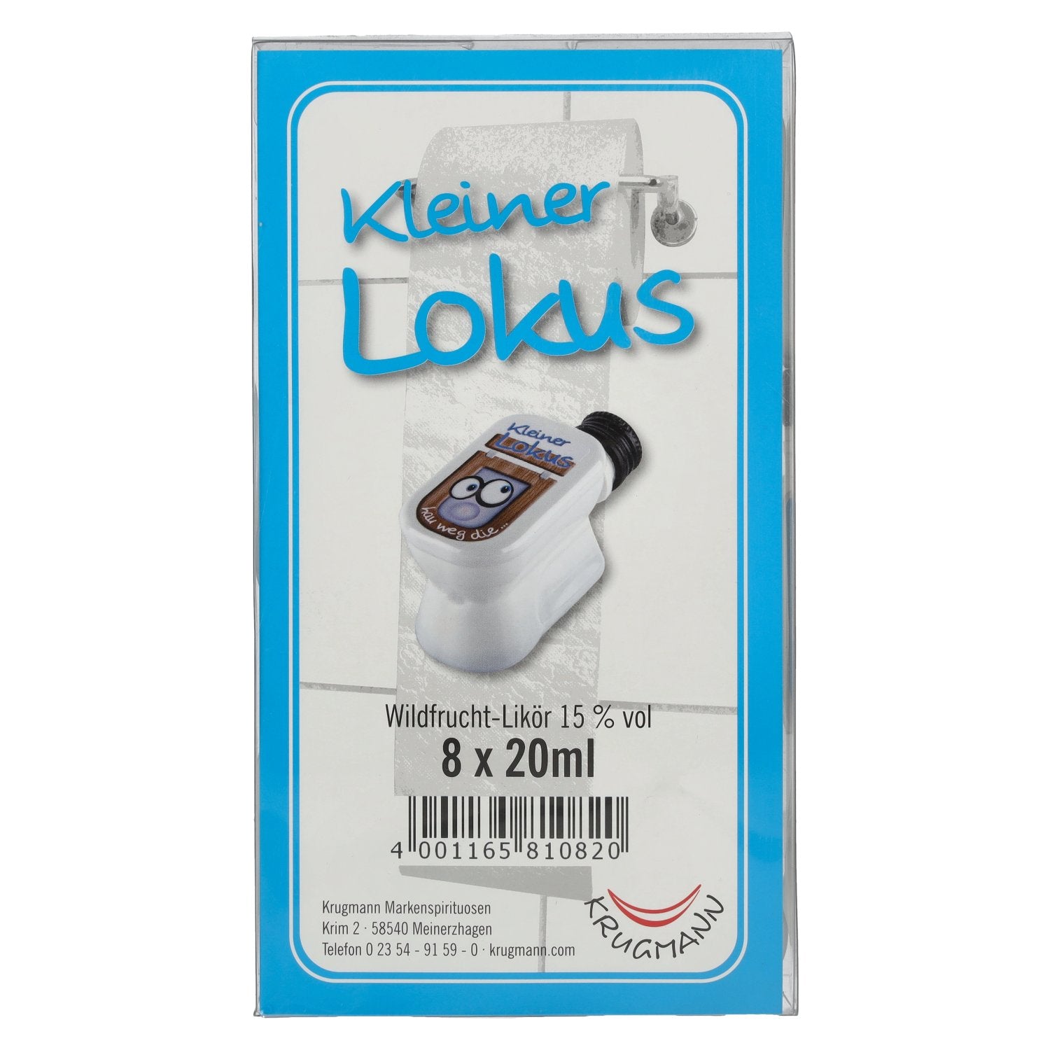 Krugmann Kleiner LOKUS Wild Berry Liqueur 15% Vol. 8x0.02l PET