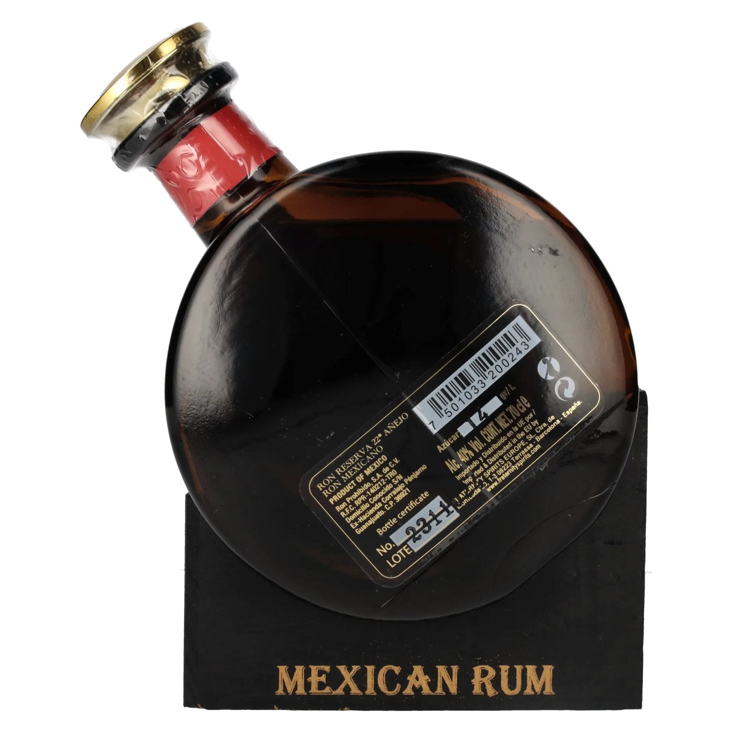 El Ron Prohibido Solera 22 Ron Reserva AÑEJO 40% Vol. 0,7l