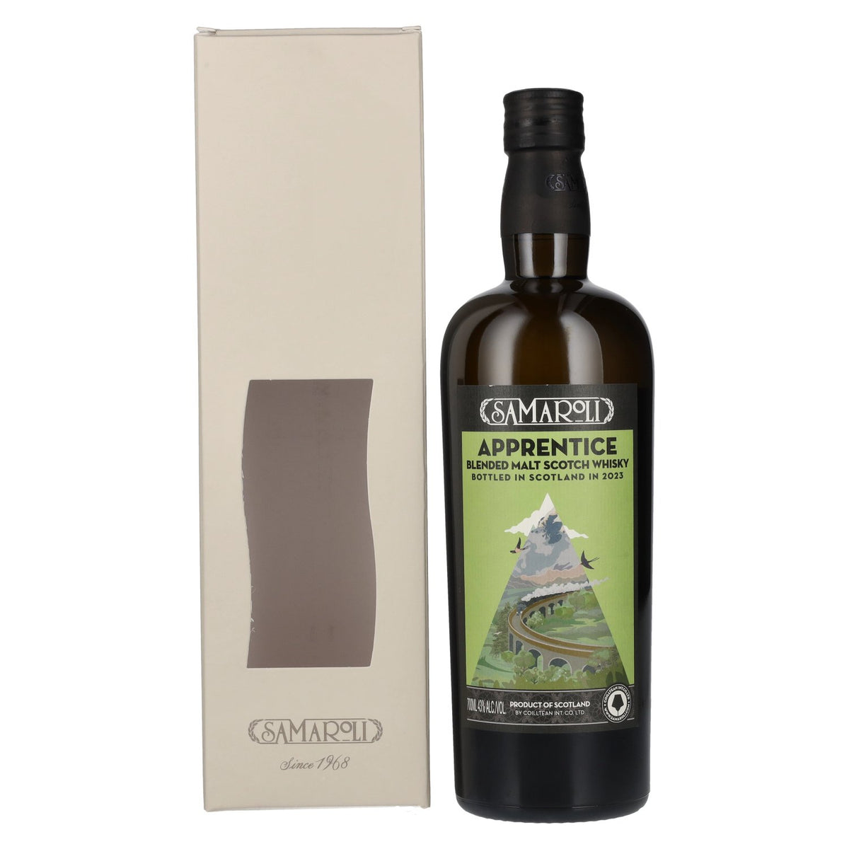 Samaroli APPRENTICE Blended Malt Scotch Whisky 2023 43% Vol. 0.7L in gift box