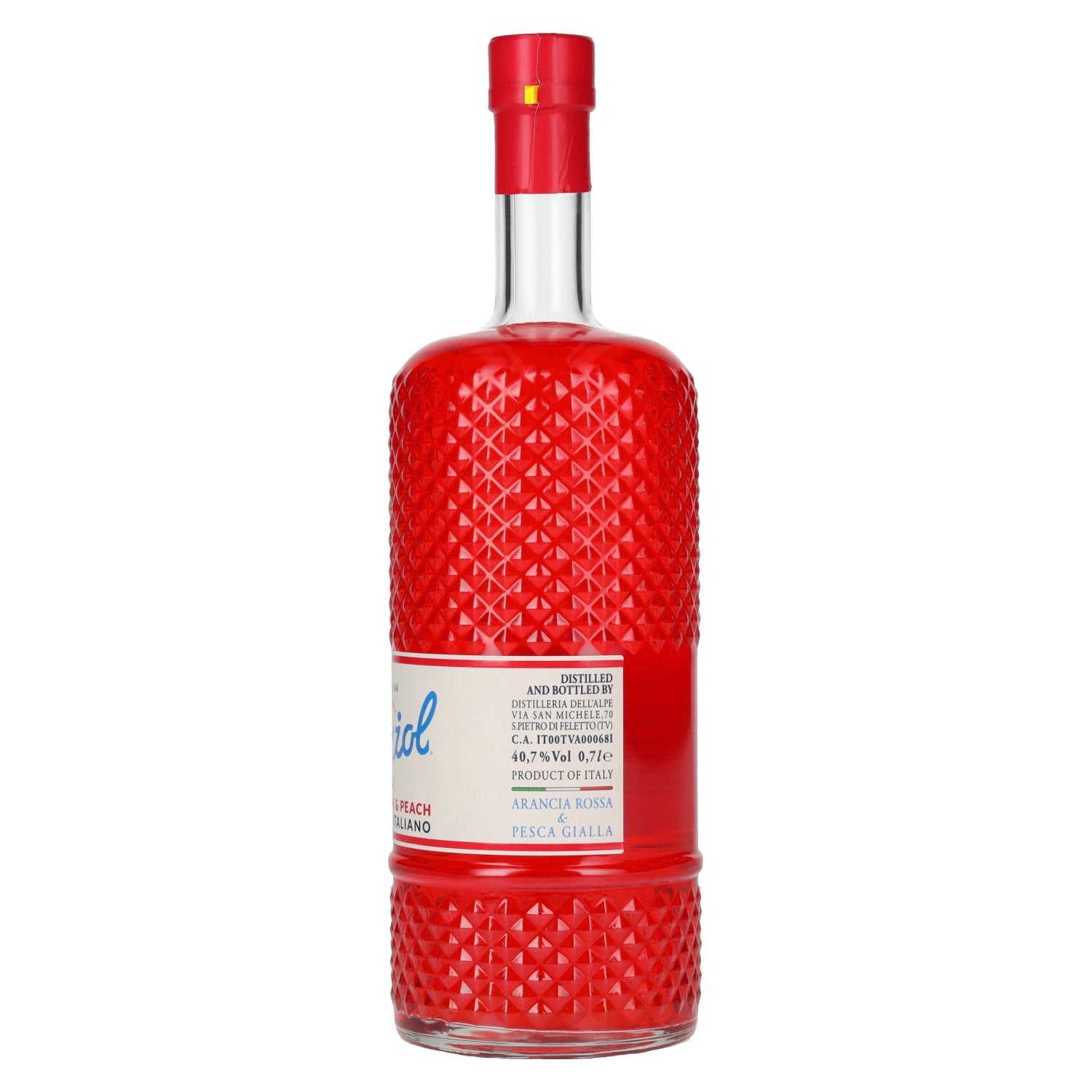 Kapriol BLOOD ORANGE & PEACH Gin Artigianale Italiano 40,7% Vol. 0,7l