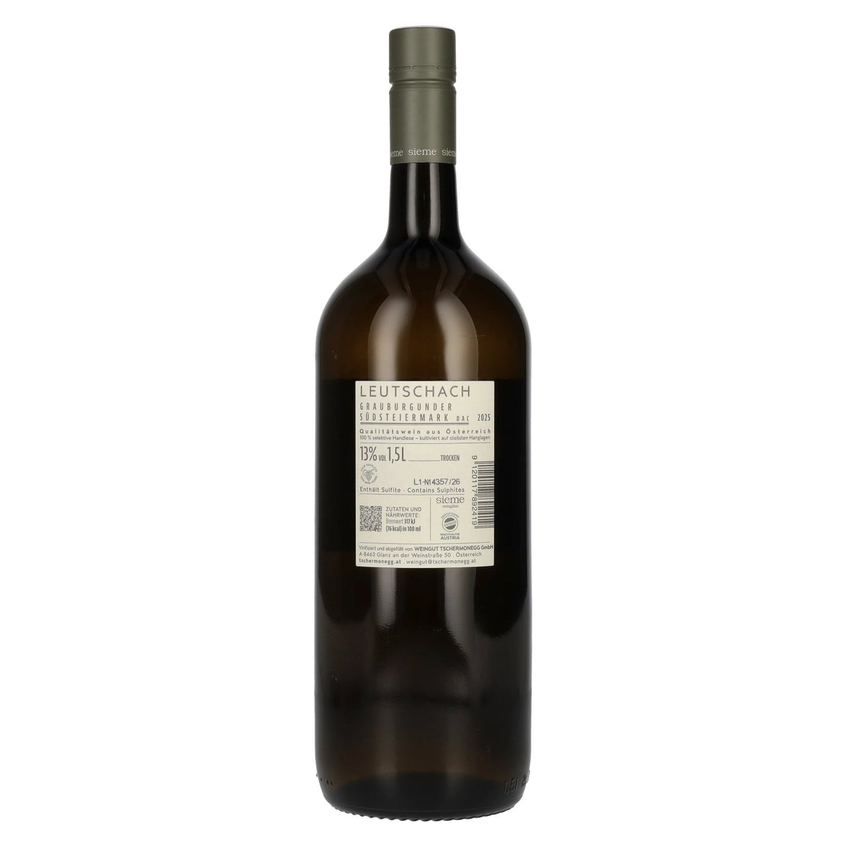 Tschermonegg Pinot Gris Leutschach South Styria DAC 2025 13% vol. 1.5 l