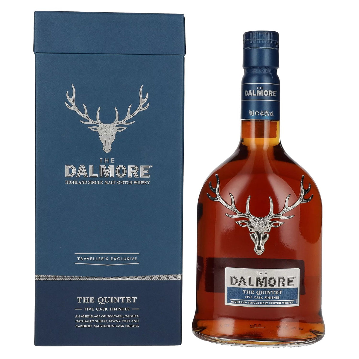 The Dalmore THE QUINTET Highland Single Malt 44,5% Vol. 0,7l in Geschenkbox