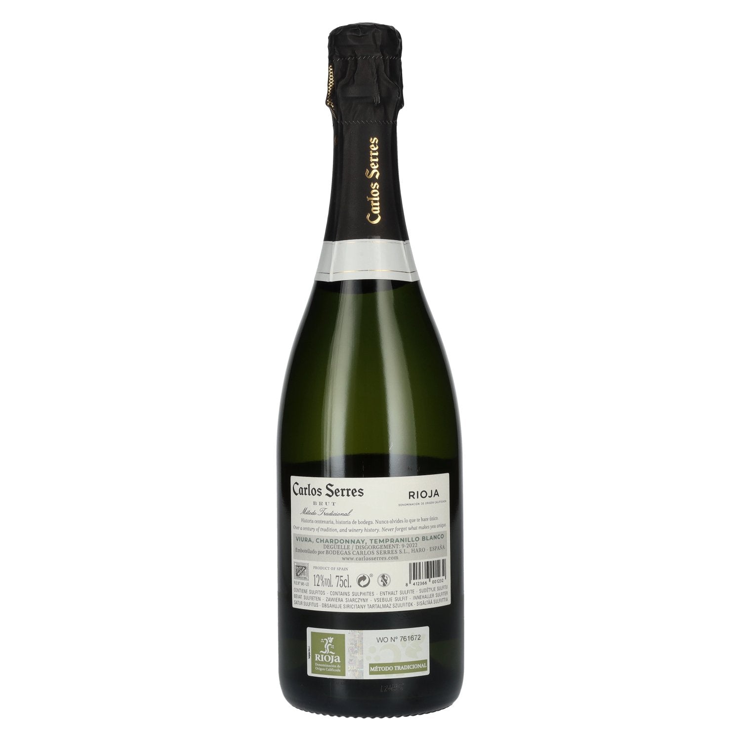 Carlos Serres Método Tradicional Rioja Brut DOC 2020 12% Vol. 0,75l