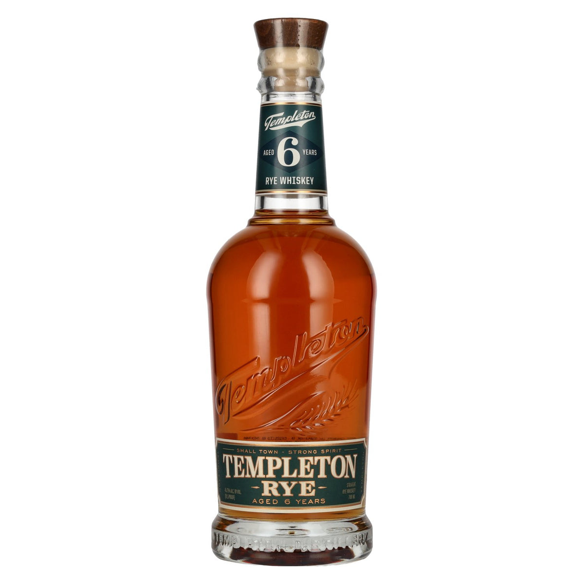 Templeton Rye 6 Years Old Straigth Rye Whiskey 45,8% Vol. 0,7l