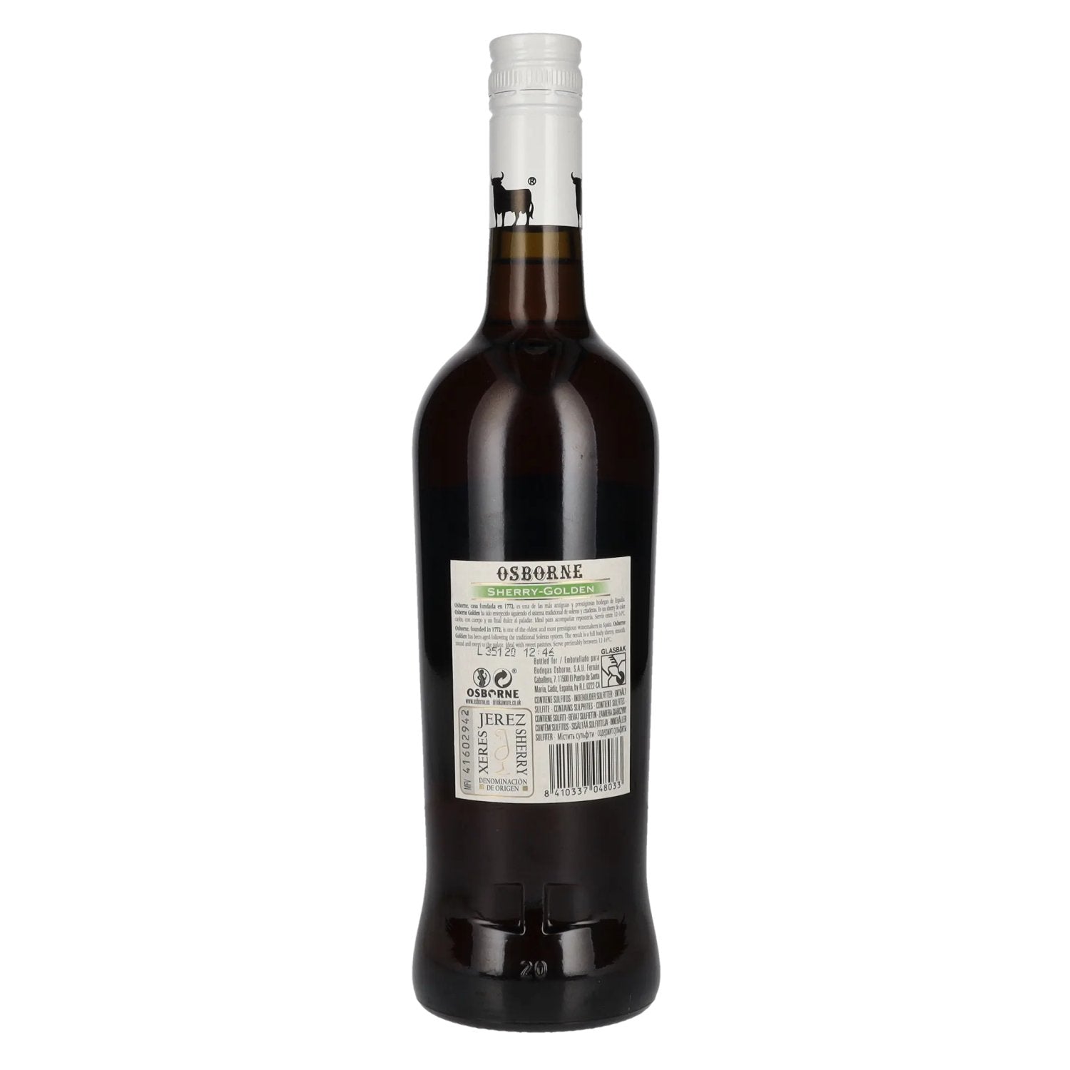Osborne Sherry Medium Golden 15% Vol. 0.75l