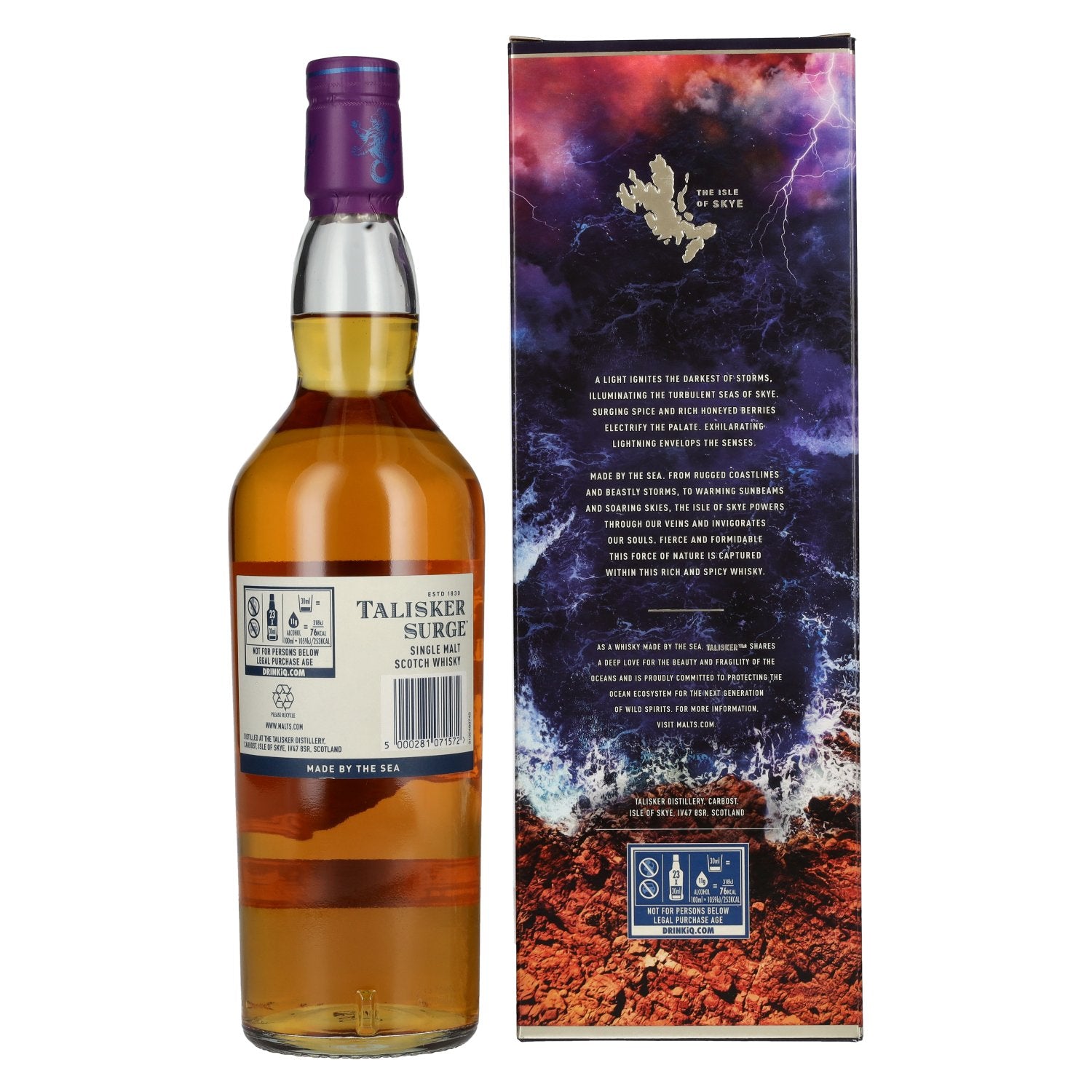 Talisker SURGE Single Malt Scotch Whisky 45,8% Vol. 0,7l in Geschenkbox