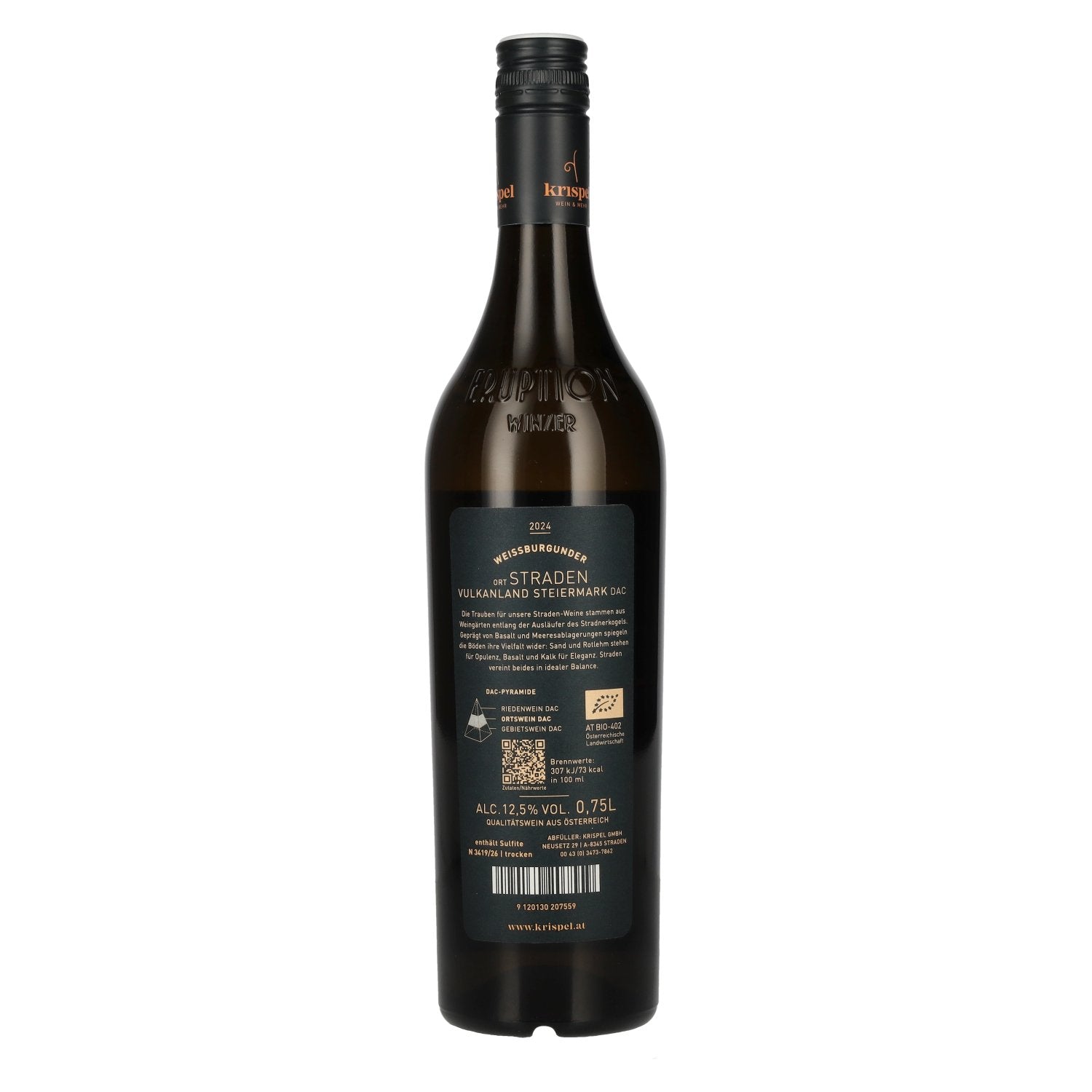 KRISPEL Pinot Blanc Straden Vulkanland Steiermark DAC 2024 12.5% Vol. 0.75l
