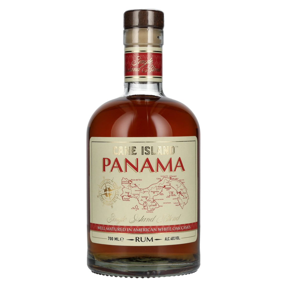 Cane Island PANAMA Single Island Blend Rum 40% Vol. 0,7l