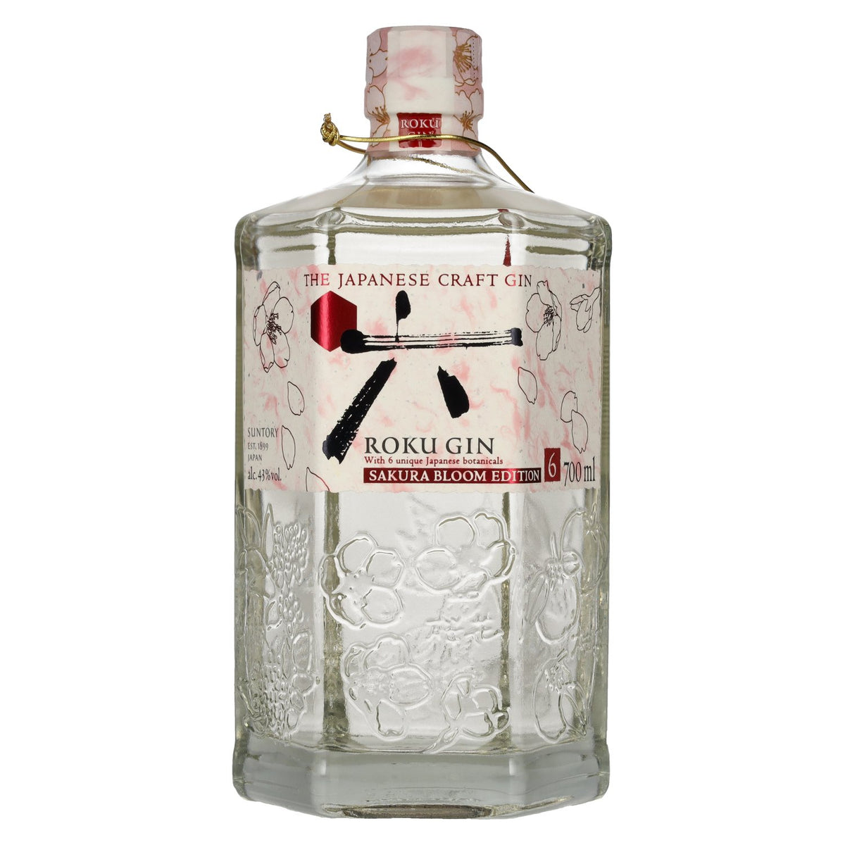 Roku Gin The Japanese Craft Gin Sakura Bloom Edition 6 43% Vol. 0.7l