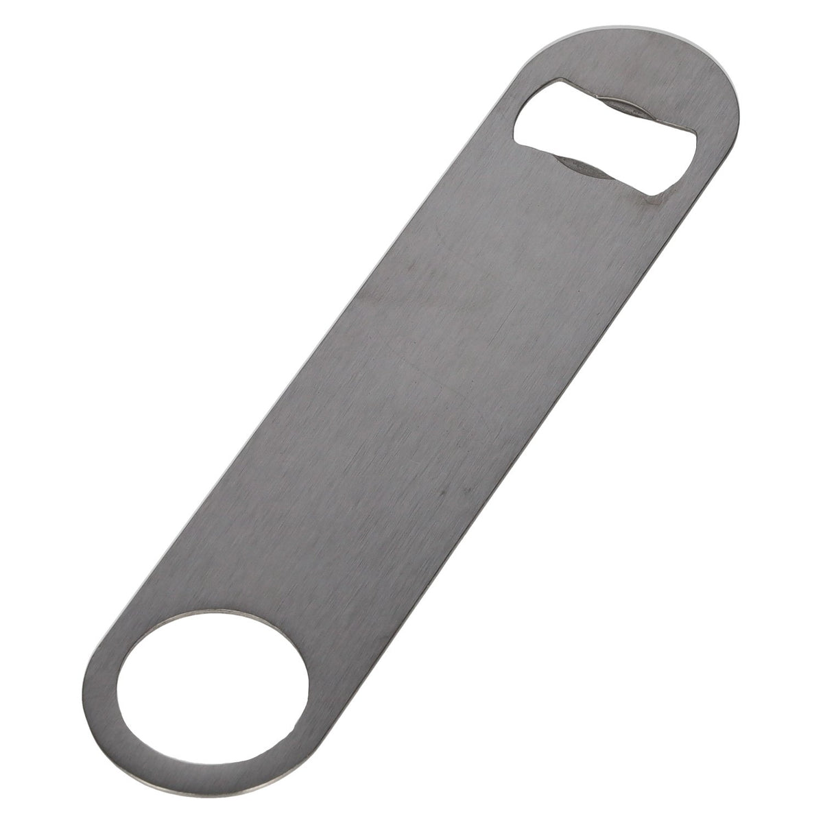 Bottle opener with straight blade, 1 piece