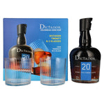 Dictador 20 Years Old ICON RESERVE Colombian Rum 40% Vol. 0.7l in gift box with 2 glasses