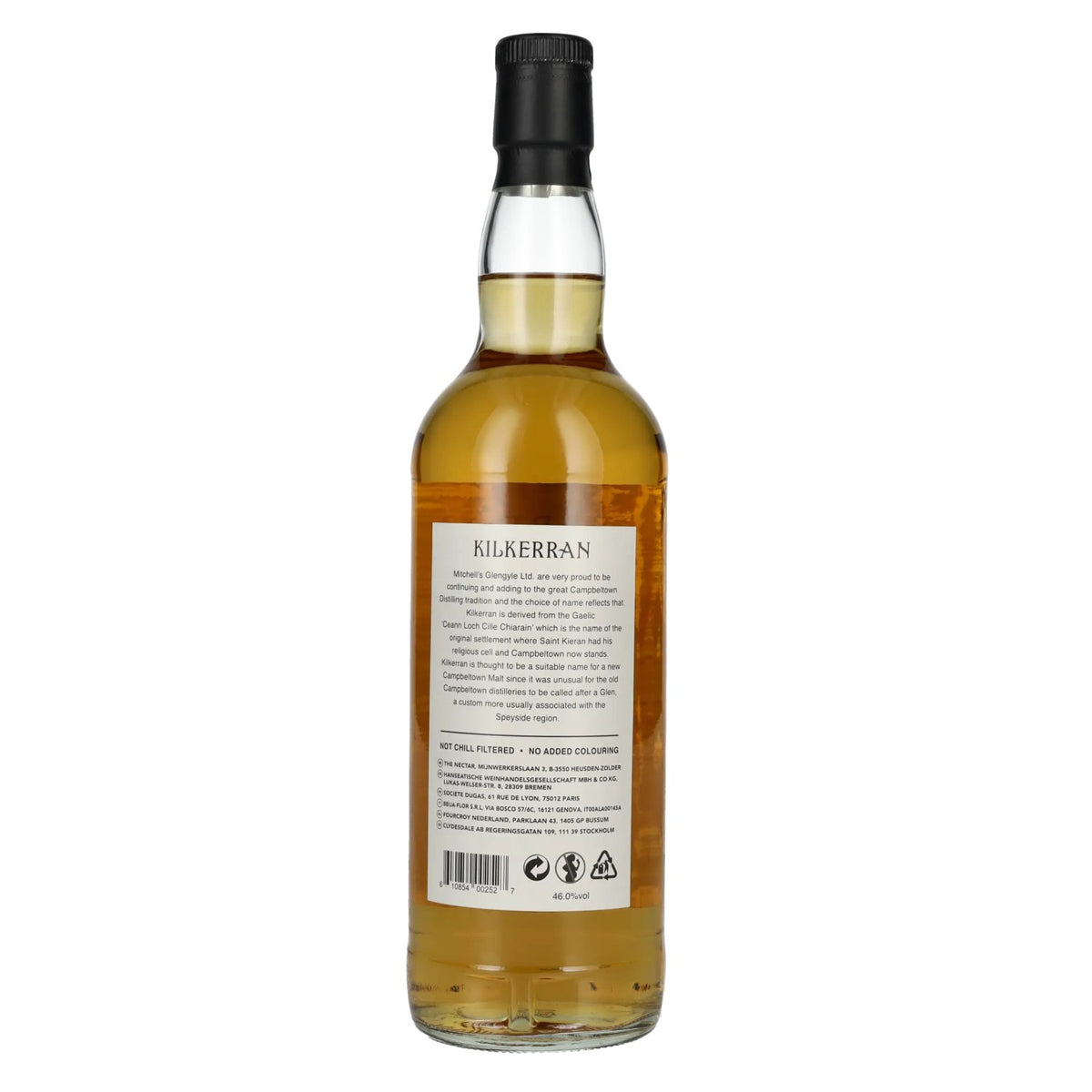 Kilkerran Glengyle Distillery 12-Year-Old Single Malt Scotch Whisky 46% ABV 0.7l