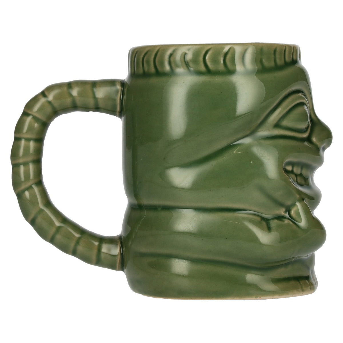 Ceramic Tiki Mug with Handle, 0.425 l