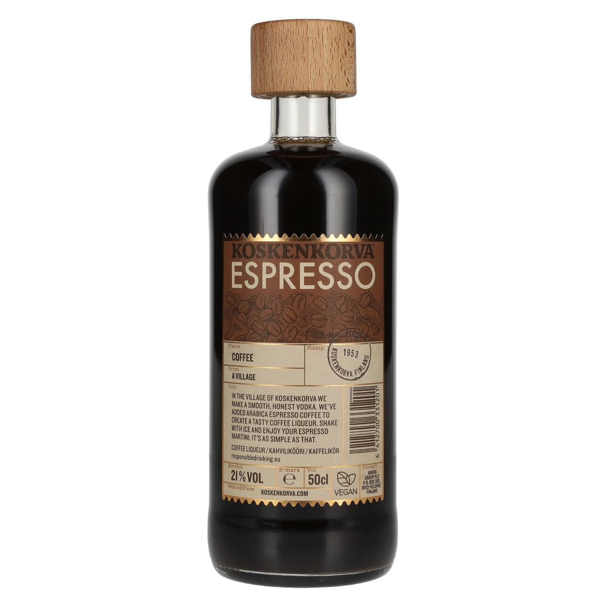 Koskenkorva ESPRESSO Flavoured Liqueur 21% Vol. 0,5l