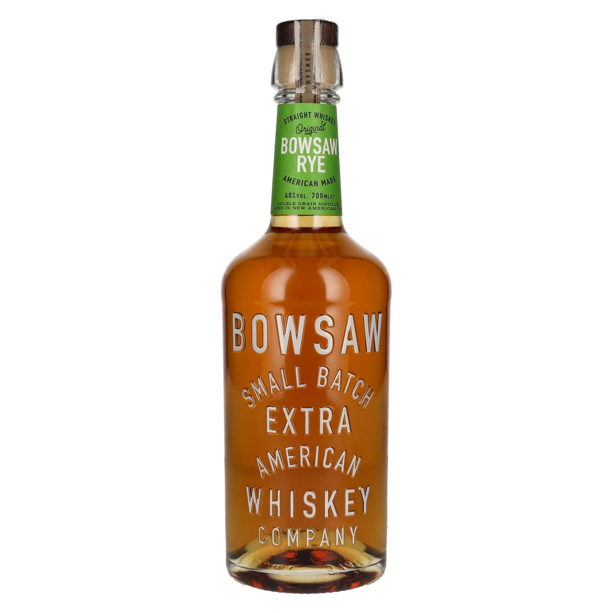 Bowsaw STRAIGHT RYE Small Batch American Whiskey 40% vol. 0.7l