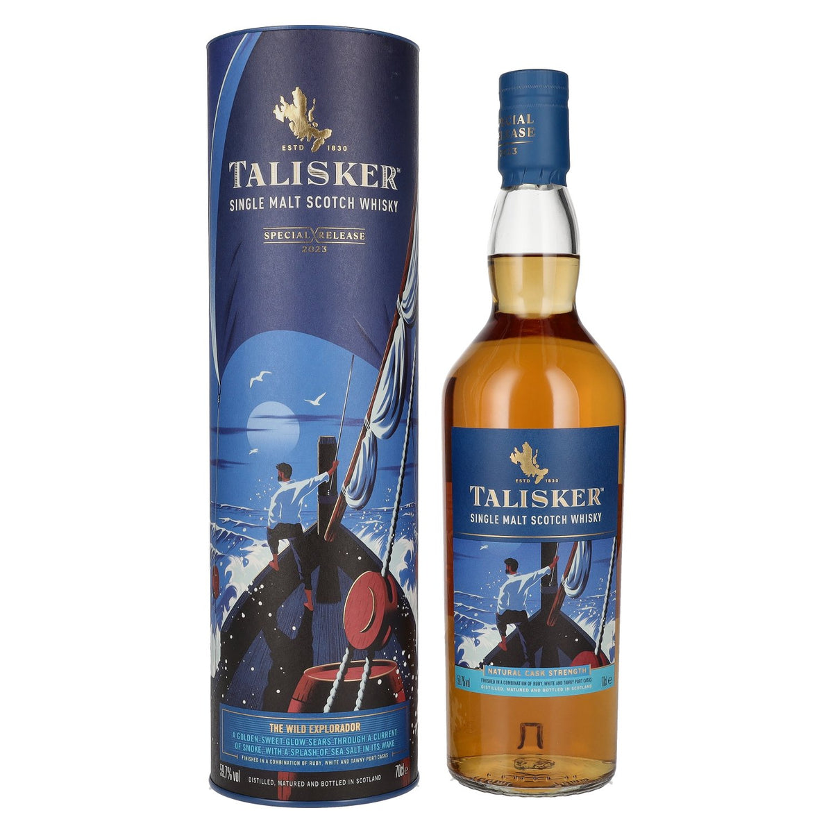 Talisker THE WILD EXPLORADOR Single Malt Special Release 2023 59,7% Vol. 0,7l in Geschenkbox