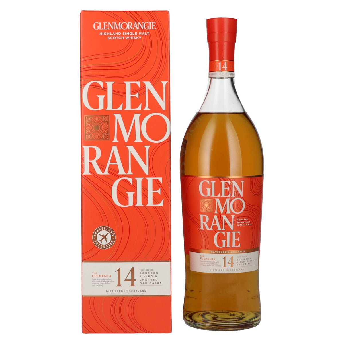 Glenmorangie The ELEMENTA 14 Years Old New Charred Oak Cask Finish 43% Vol. 1l in Gift Box